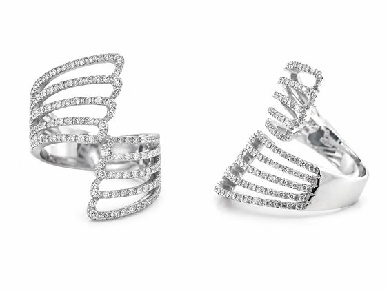 Anillo Recarlo Mujer in Oro Diamante 0.75 Ct ZQ 447/B - ZQ 447/B